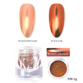 Mirror Metallic Nail Chrome Powder - VM03 Burnt Orange